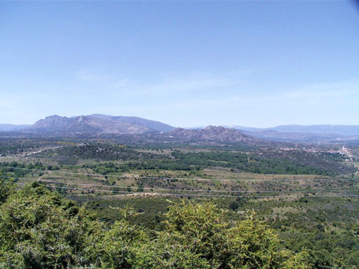 Proximidades de la atalaya de El Berrueco